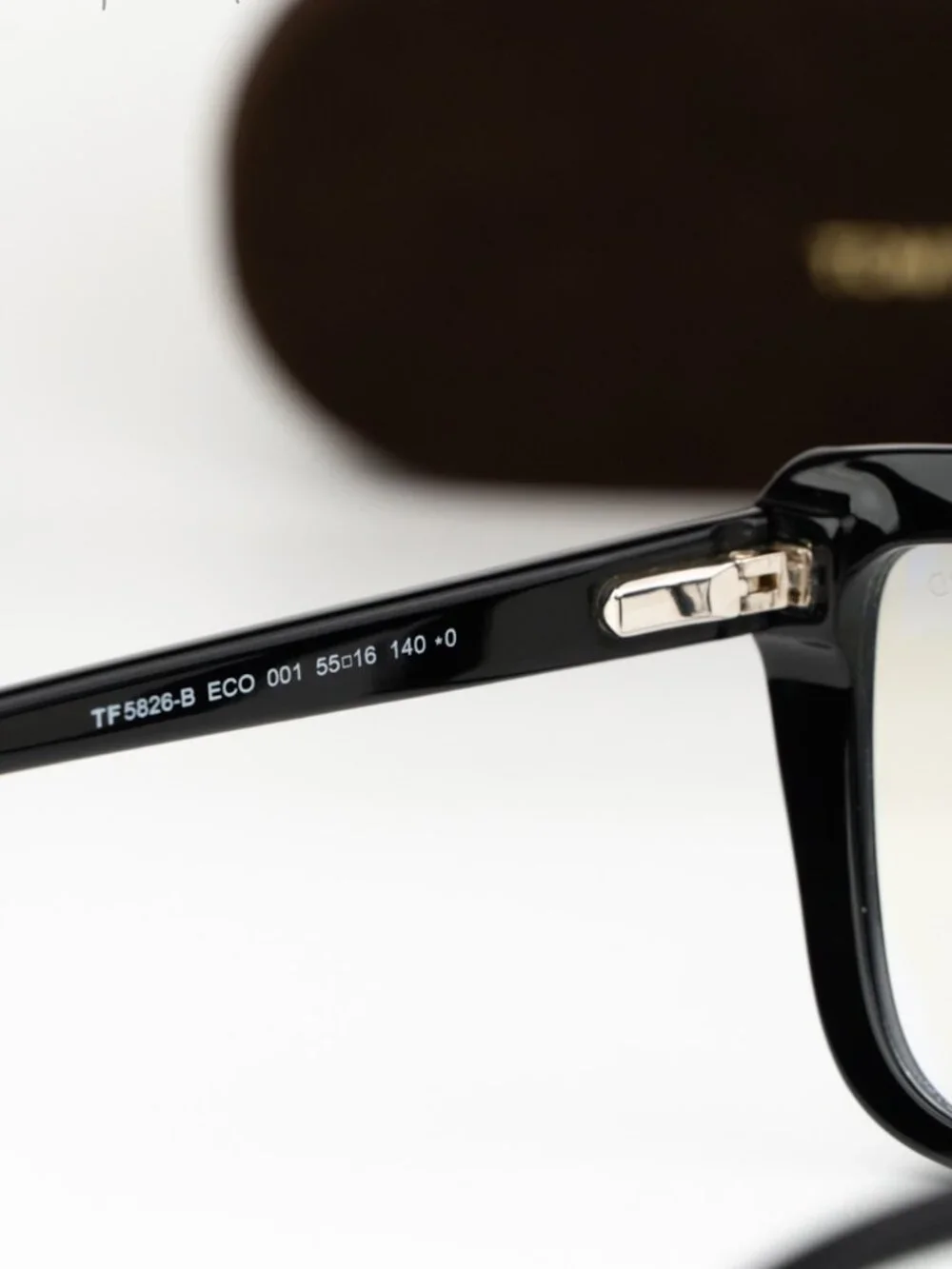 Tom Ford Women Eyeglasses Black Cat Eye FT5826-B 001 NEW AUTHENTIC